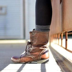 Steve Madden Troopa Combat Boots